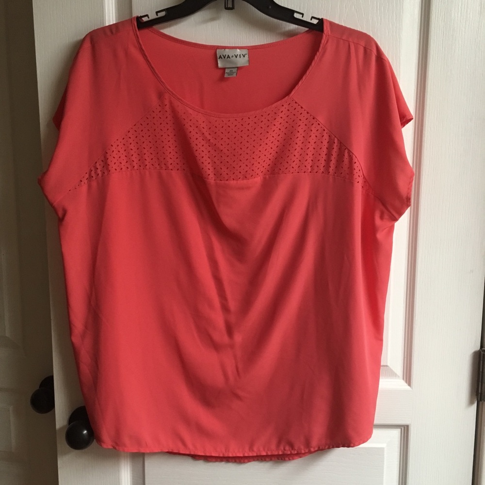 Ava & Viv Ladies plus size top